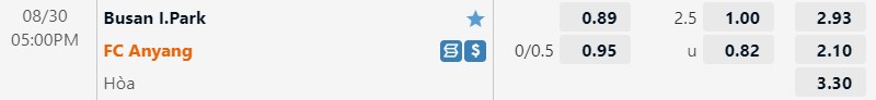 Nhận định Busan IPark vs Anyang 17h00 ngày 308 (Hạng 2 Hàn Quốc 2022) 1