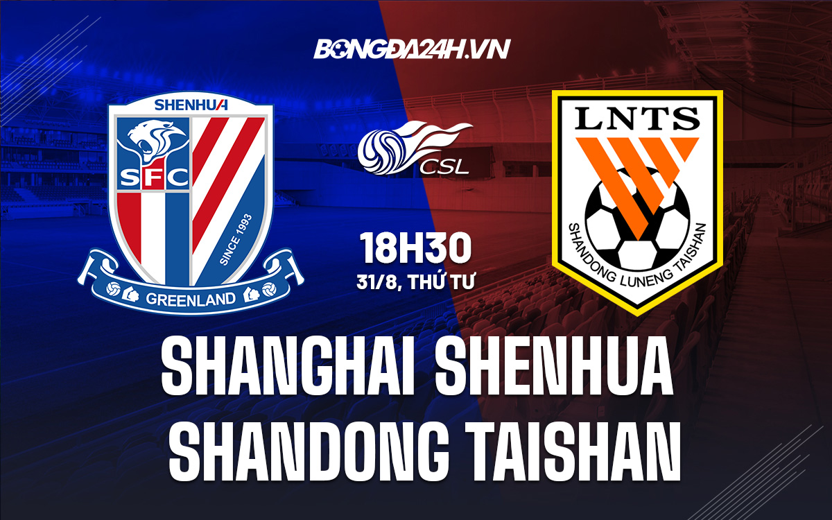 Shanghai Shenhua vs Shandong Taishan
