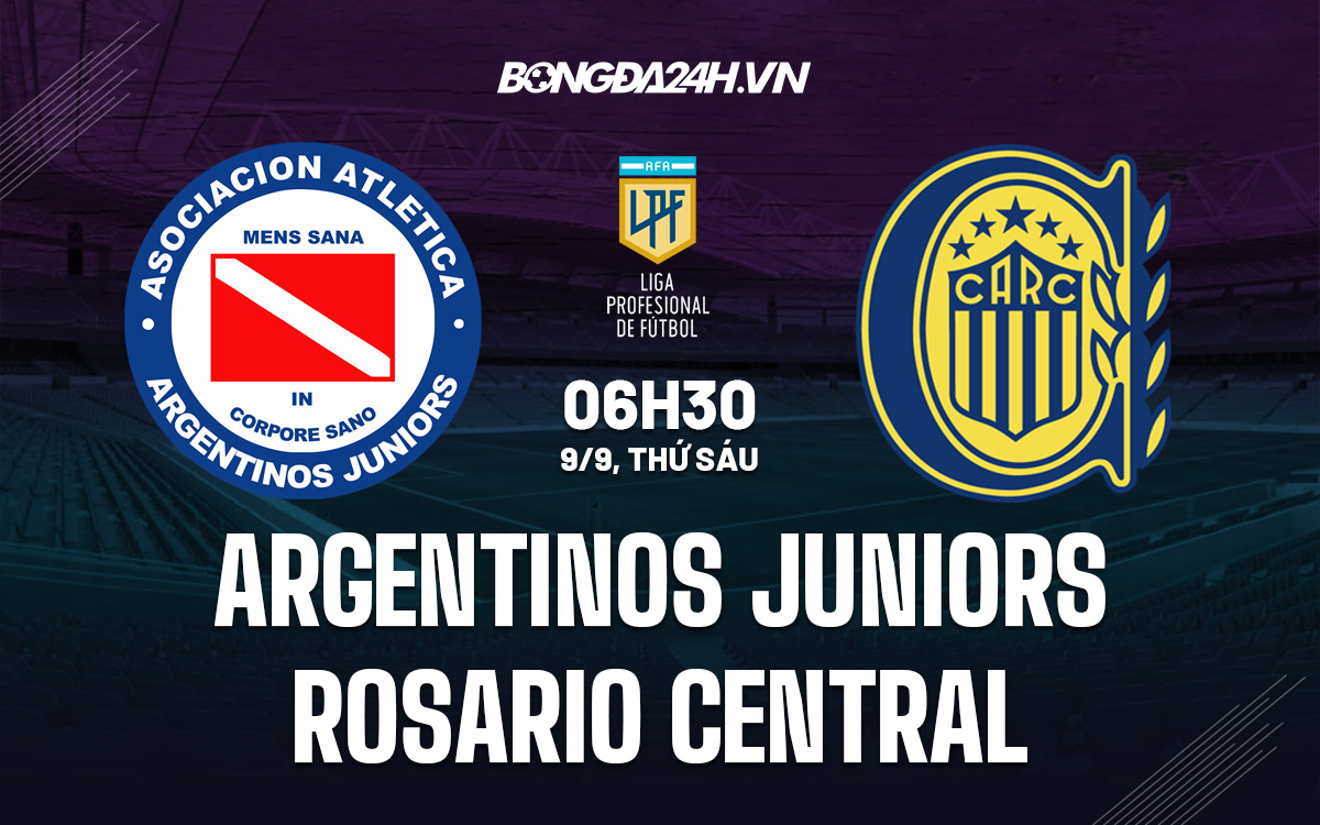 Argentinos Juniors vs Rosario Central
