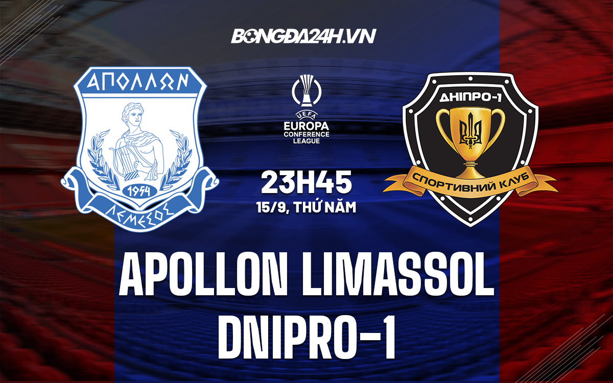 Apollon Limassol vs Dnipro-1