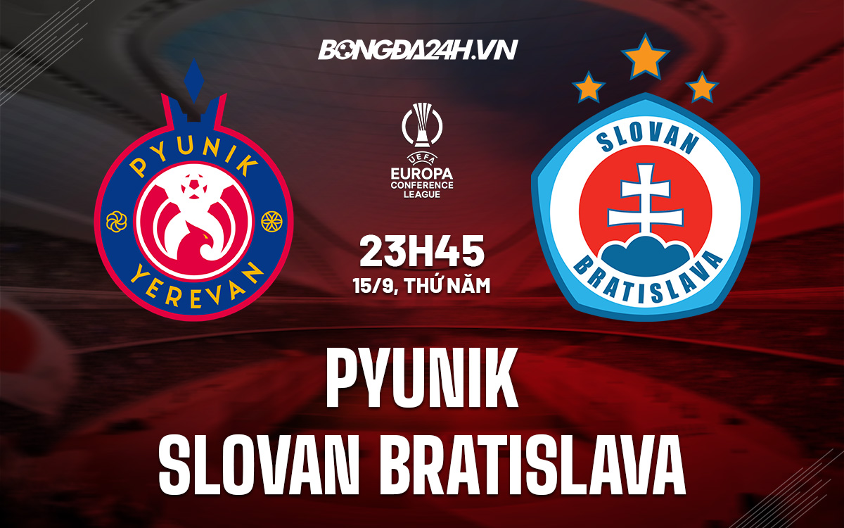 Pyunik vs Slovan Bratislava 