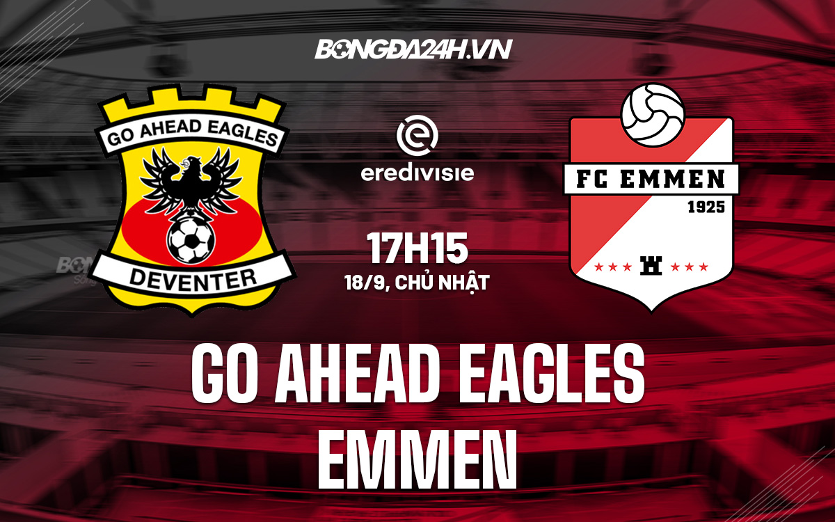 Go Ahead Eagles vs Emmen Go Ahead Eagles vs Emmen