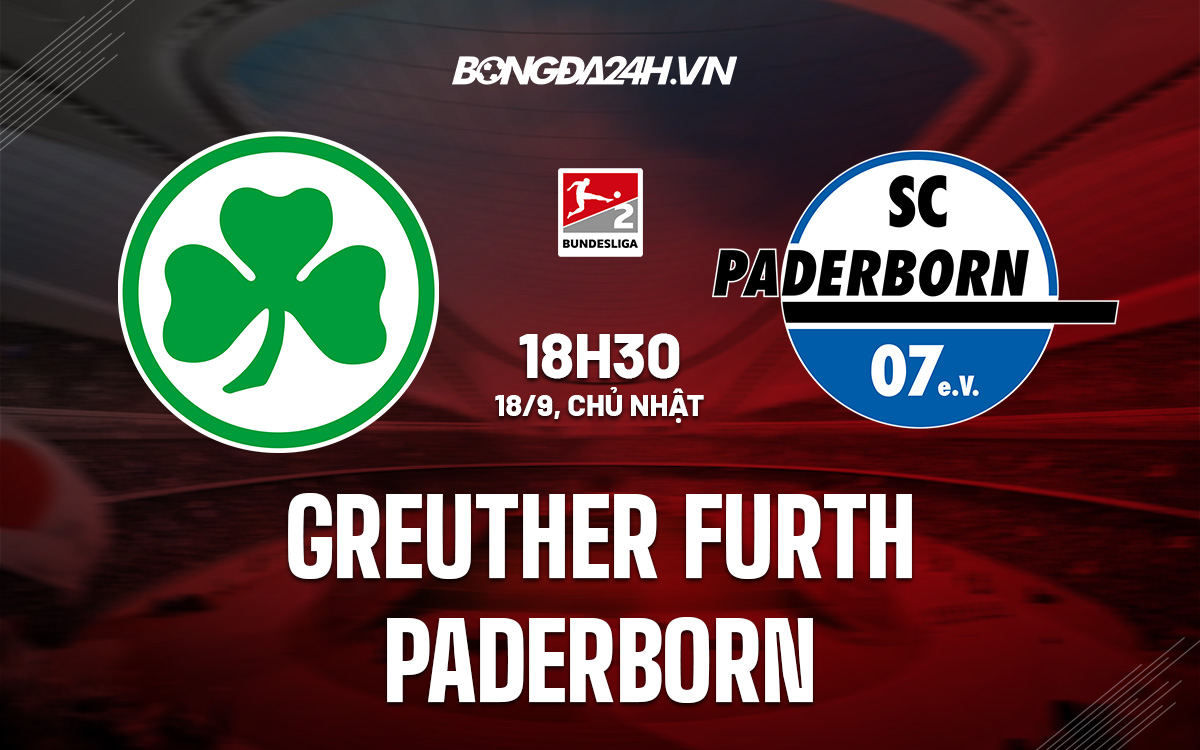 Greuther Furth vs Paderborn 