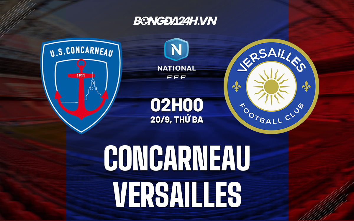 Concarneau vs Versailles
