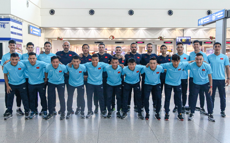 dT futsal Viet Nam len duong du giai chau a