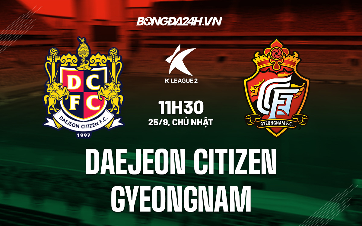 Daejeon Citizen vs Gyeongnam