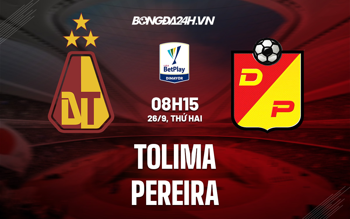 Tolima vs Pereira Tolima vs Pereira