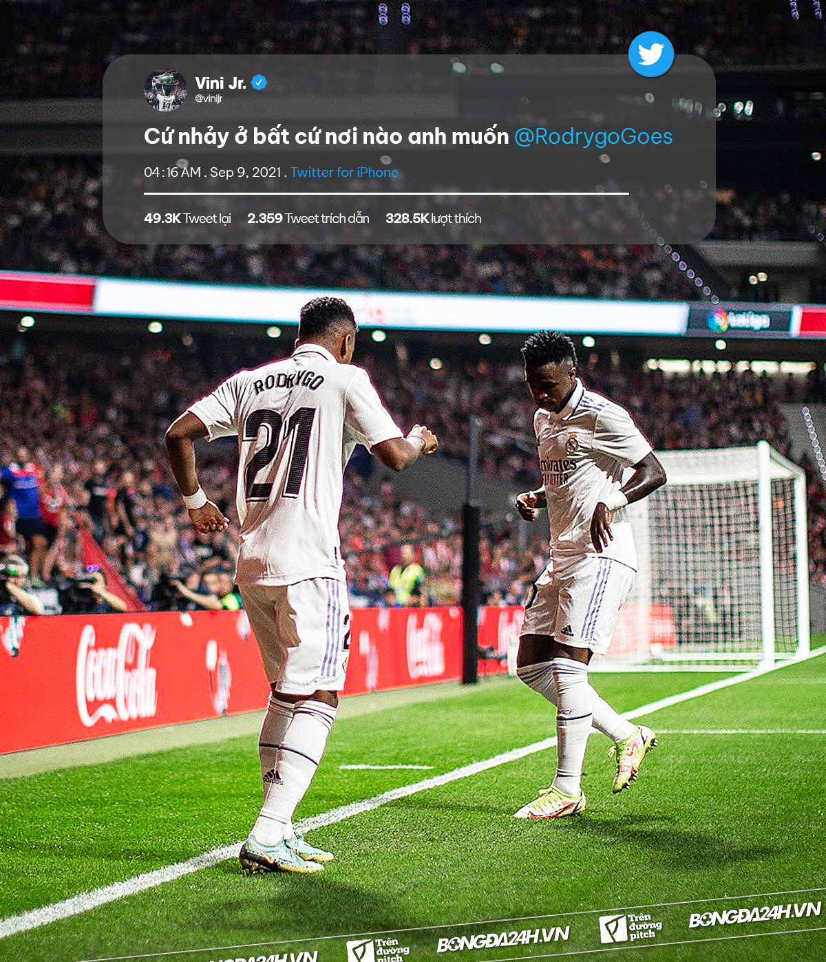 Vinicius Jr Hình mẫu hoàn hảo không bao giờ ngừng nhảy múa 4