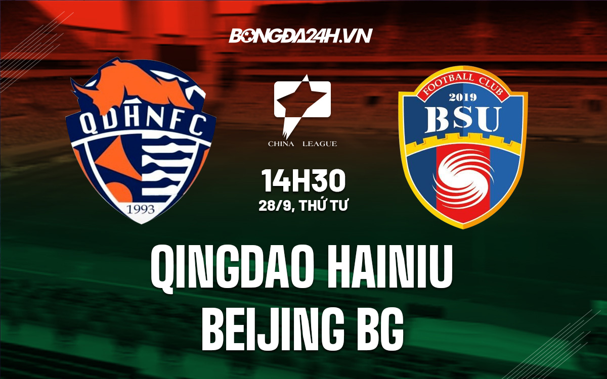 Qingdao Hainiu vs Beijing BG