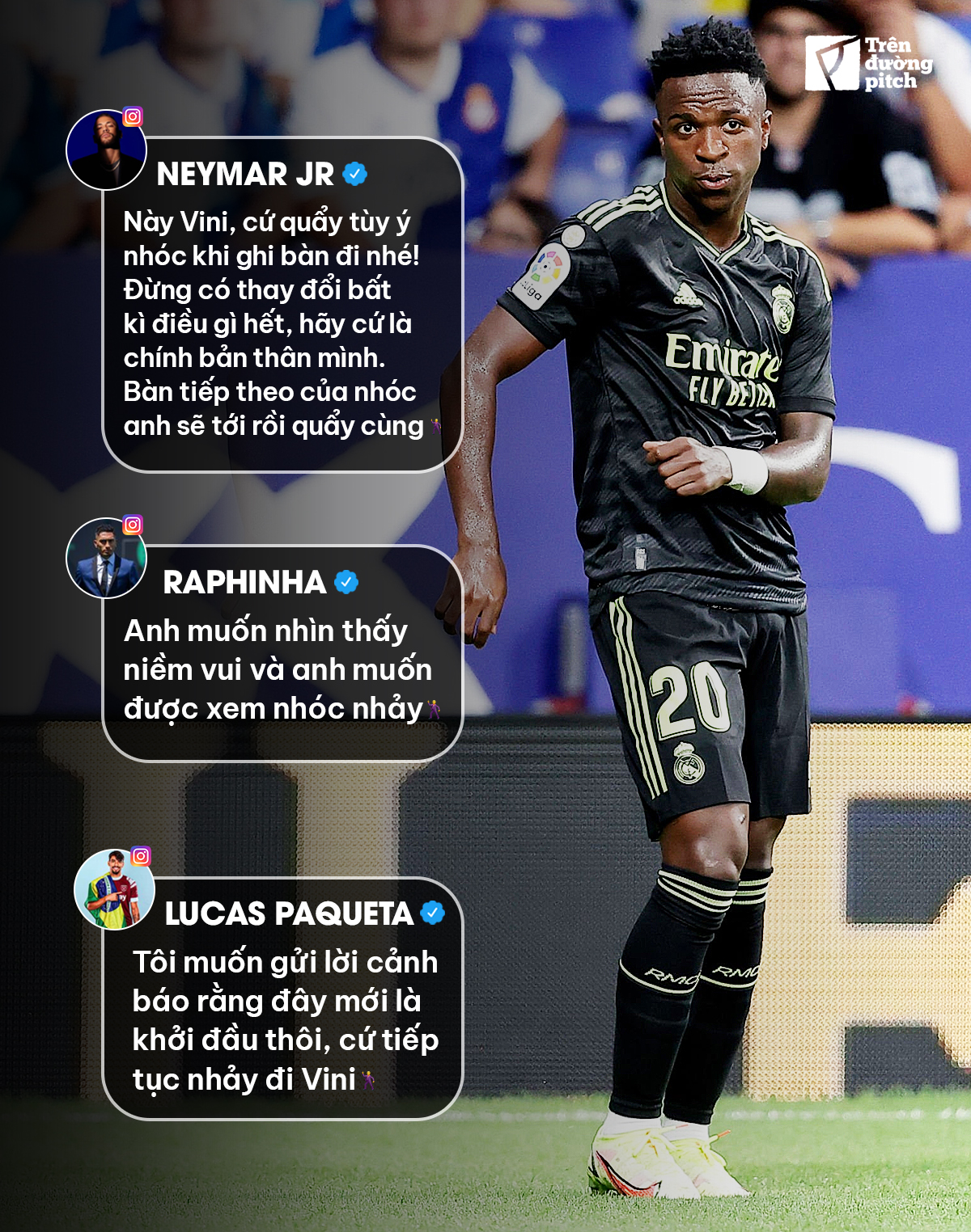 Vinicius Jr Hình mẫu hoàn hảo không bao giờ ngừng nhảy múa 3
