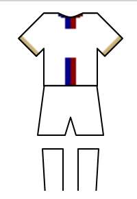 Màu áo sân khách