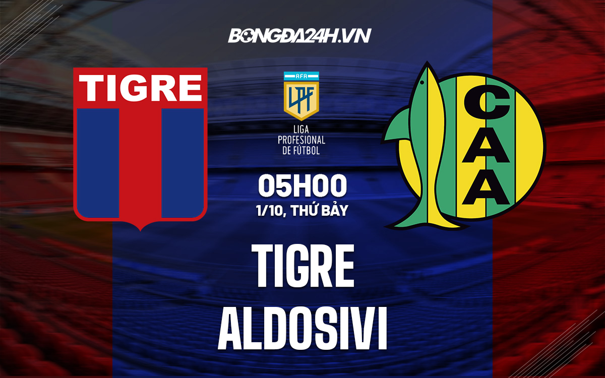 Tigre vs Aldosivi