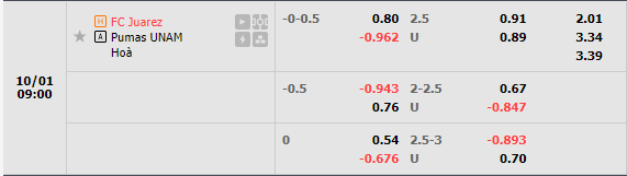 Nhận định Juarez vs Pumas (9h00 ngày 110, VĐ Mexico) 1