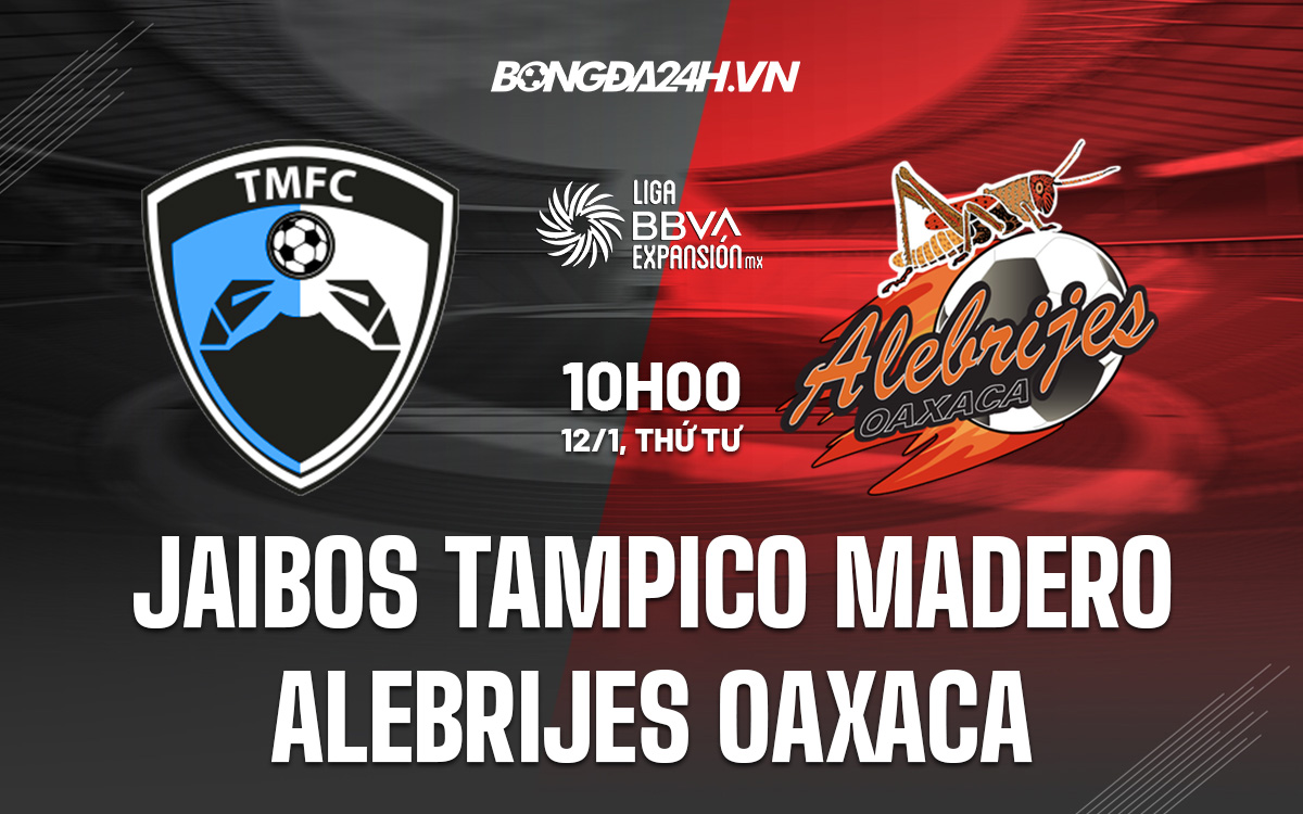 Soi kèo Jaibos Tampico Madero vs Alebrijes Oaxaca Hạng 2 Mexico