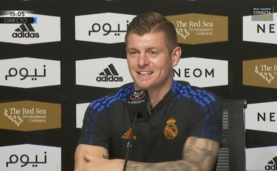 Kroos chia sẻ trước trận gặp Barca