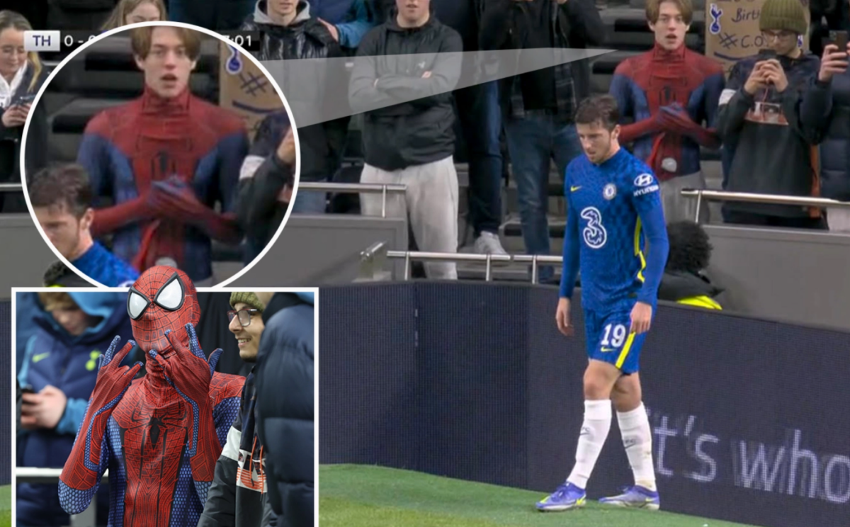 Spider man cũng không giúp nổi Tottenham
