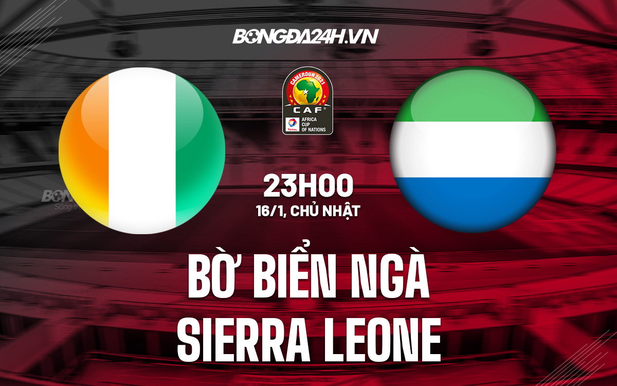 Bờ Biển Ngà vs Sierra Leone