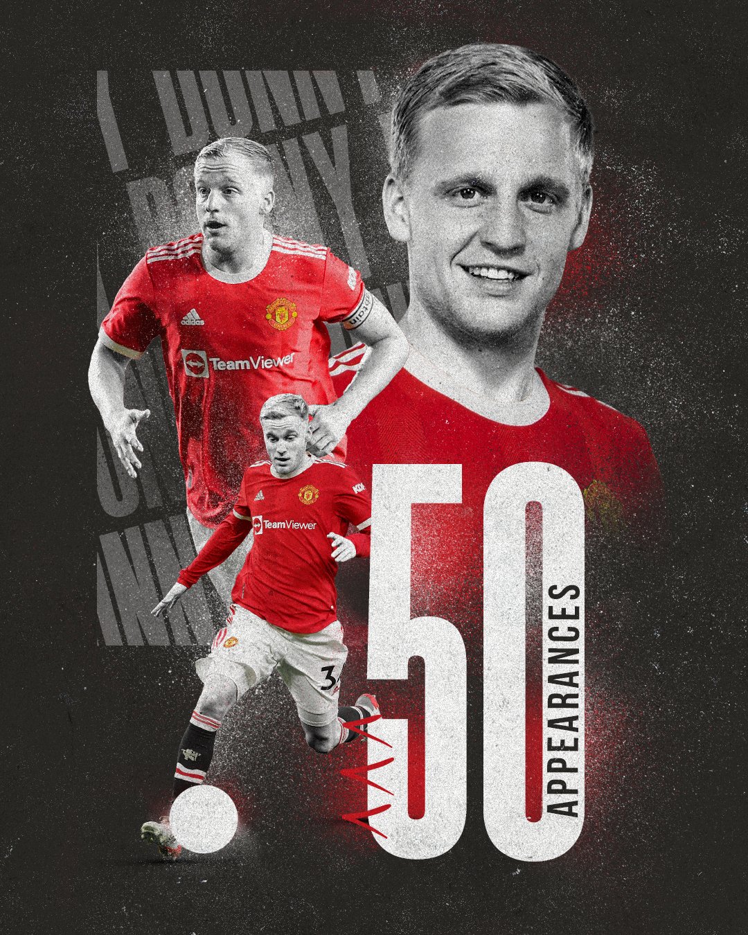 Van de Beek cán mốc 50 trận cho MU