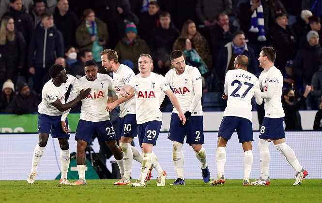 Tottenham đánh bại Leicester 3-2
