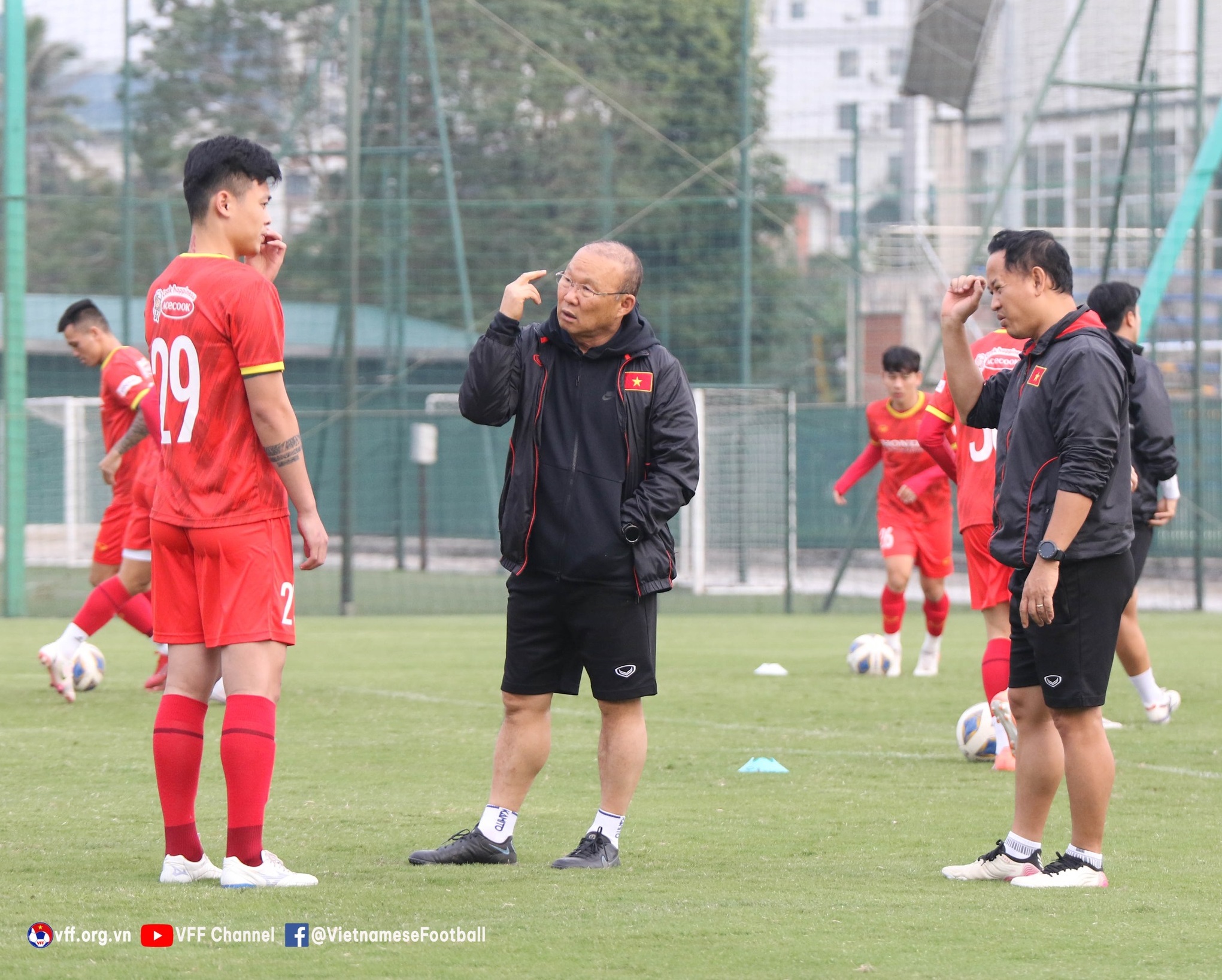 HLV Park Hang Seo nhắc nhở Đức Chiến