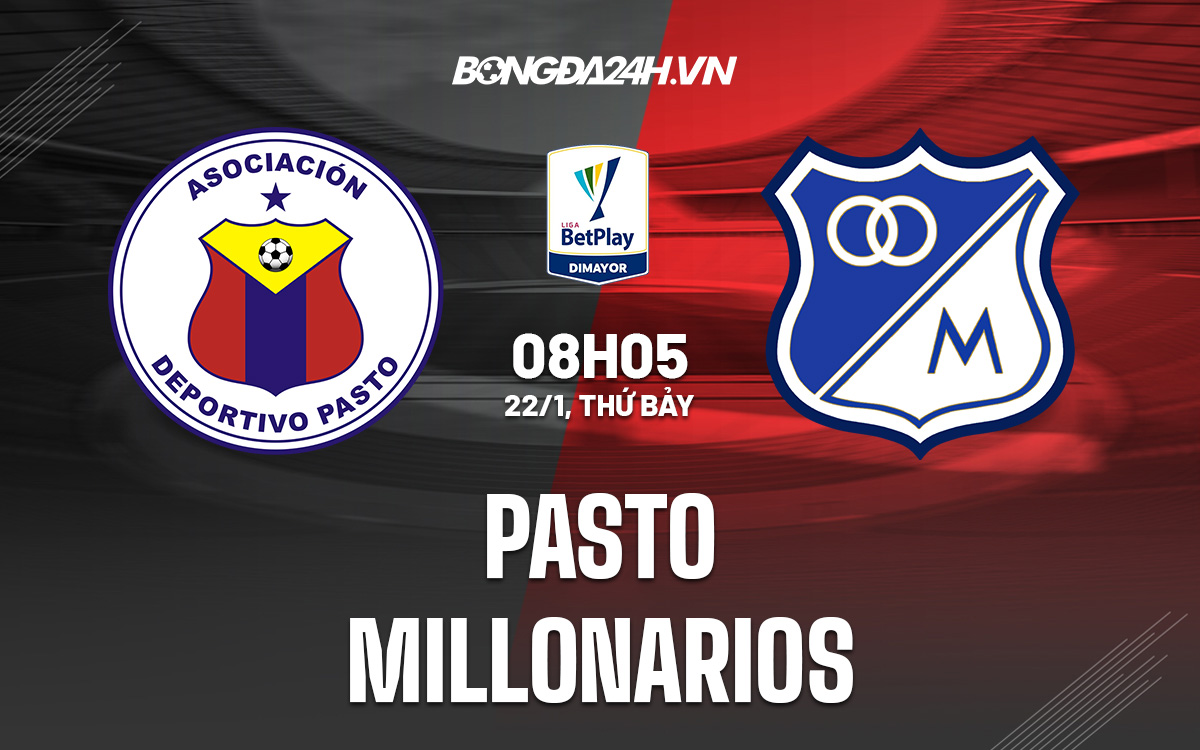 Pasto vs Millonarios