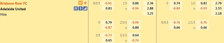 Brisbane Roar vs Adelaide