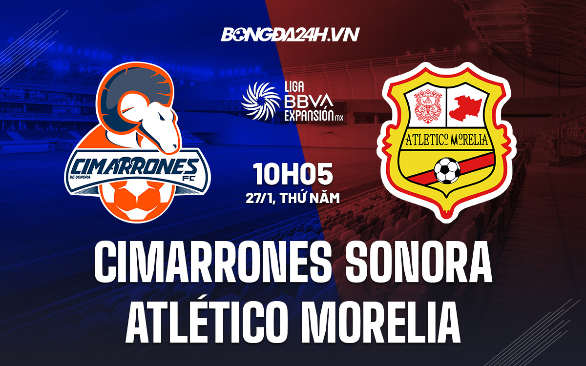 Cimarrones Sonora vs Atlético Morelia