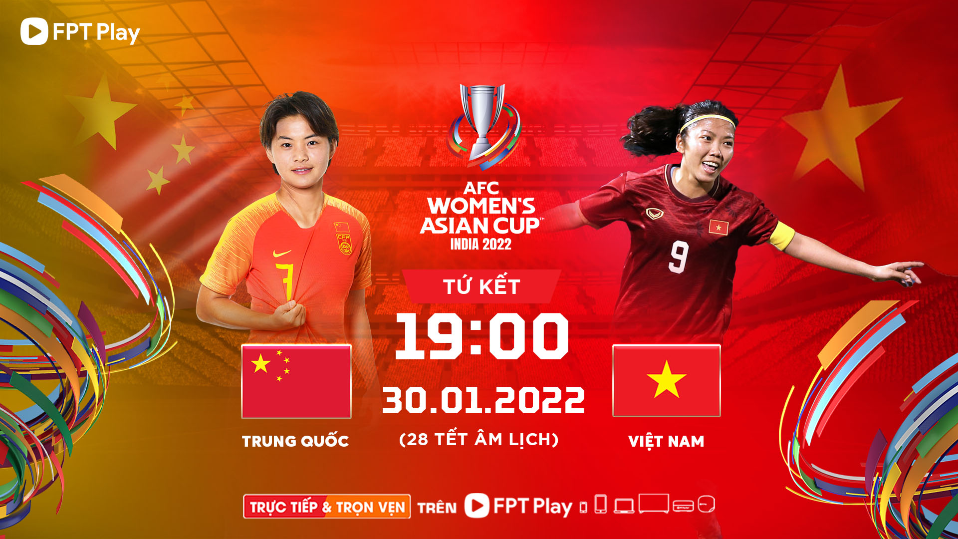 ĐT nữ Việt Nam và ĐT nữ Trung Quốc