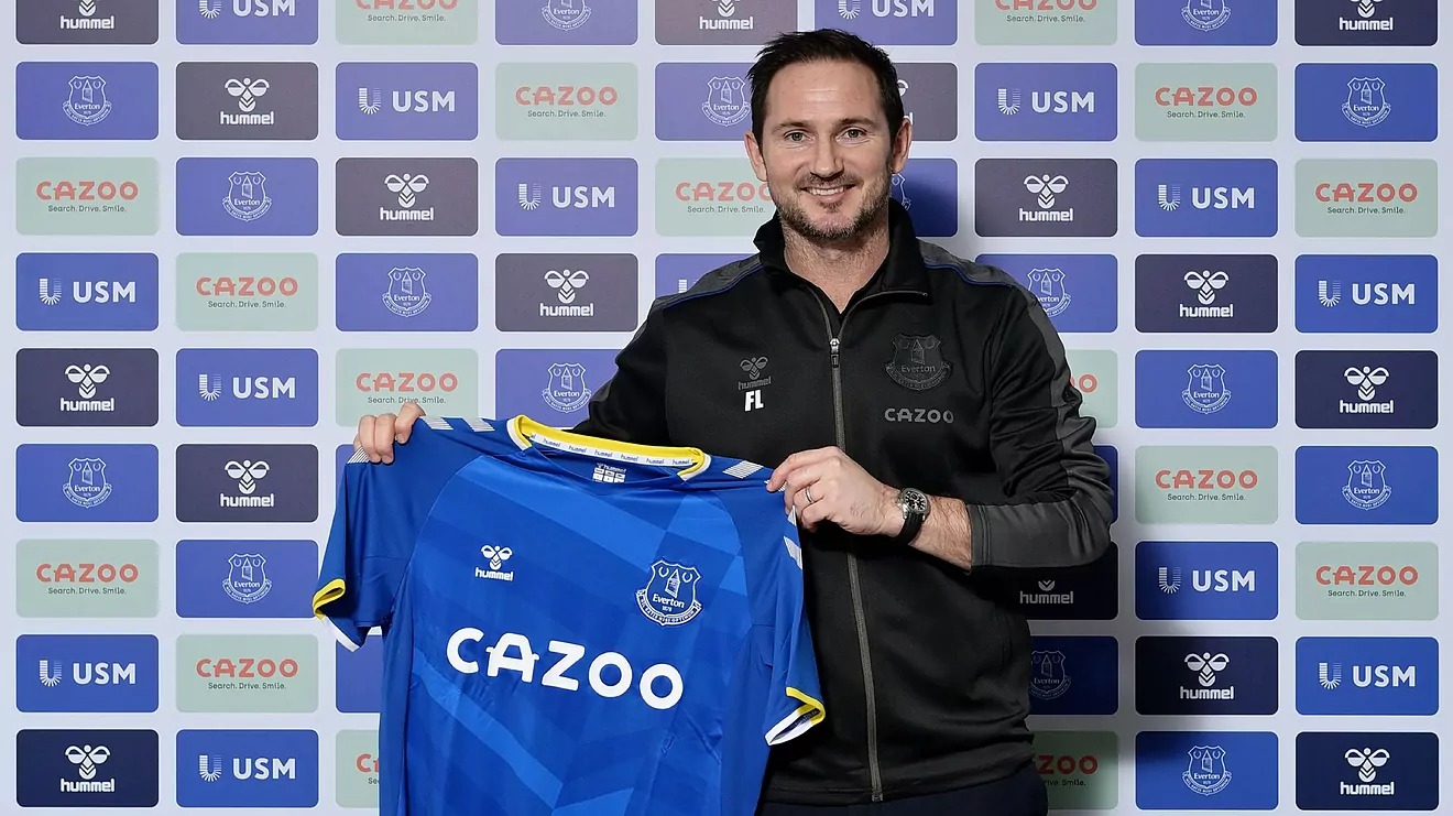 Everton công bố Frank Lampard là người quản lý mới của họ