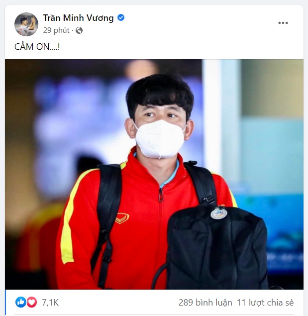 Tới lượt Trần Minh Vương vắng mặt ở trận Việt Nam - Trung Quốc hình ảnh Tới lượt Trần Minh Vương vắng mặt ở trận Việt Nam - Trung Quốc hình ảnh