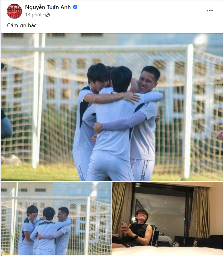Tuấn Anh gửi lời tri ân tới bác sĩ Choi