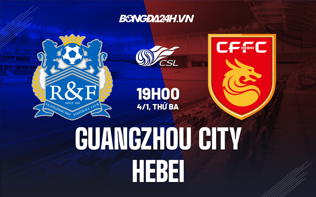 Guangzhou City vs Hebei