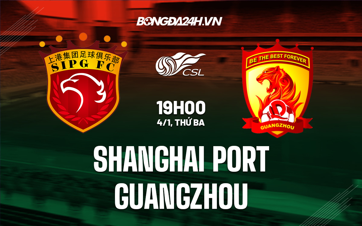 Shanghai Port vs Guangzhou