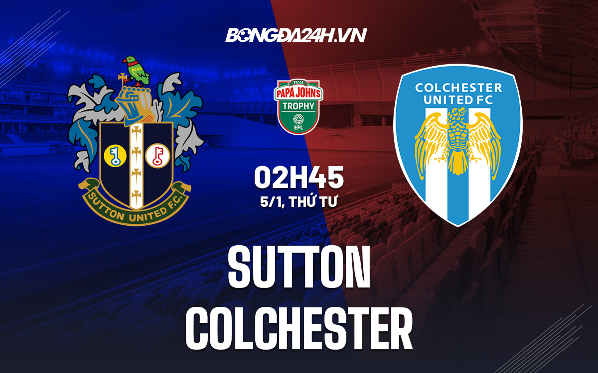 Sutton vs Colchester