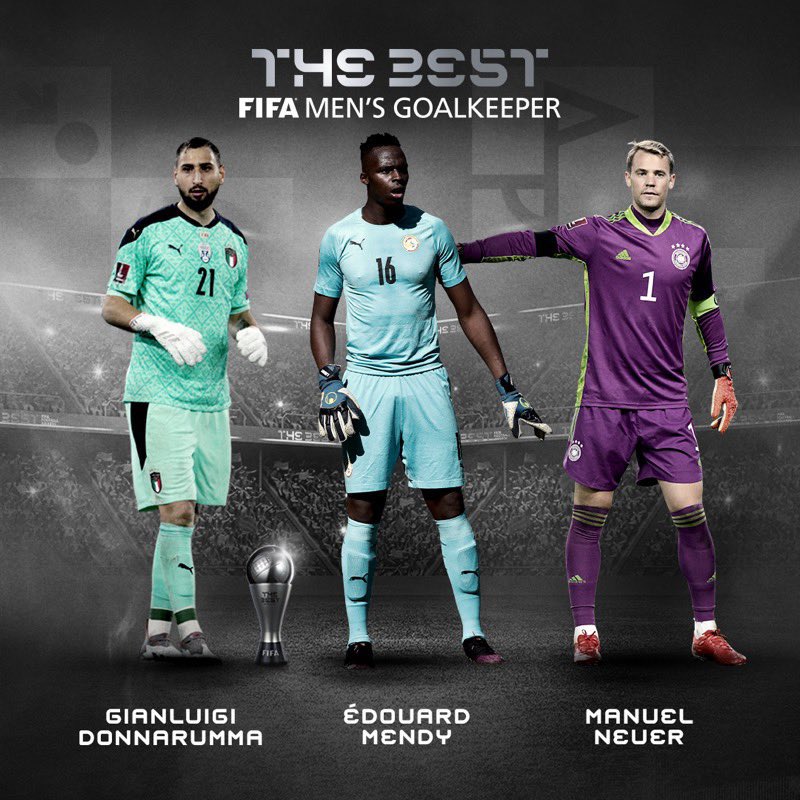 Top 3 thủ môn FIFA The Best 2021