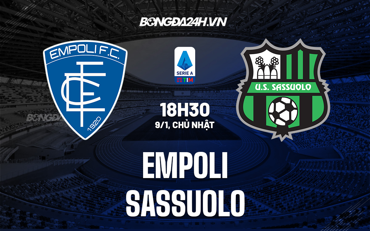 Empoli vs Sassuolo
