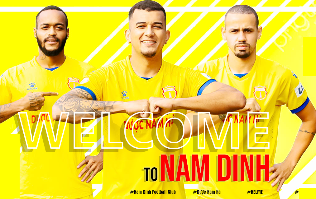 CLB Nam Định trình làng bộ 3 ngoại binh ở mùa giải 2022