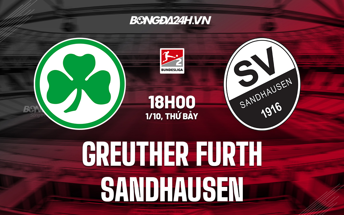 Greuther Furth vs Sandhausen Greuther Furth vs Sandhausen