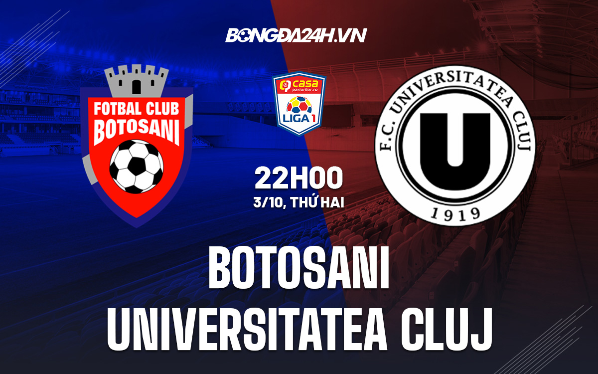 Botosani vs Universitatea Cluj