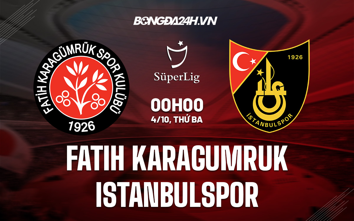 Fatih Karagumruk vs Istanbulspor