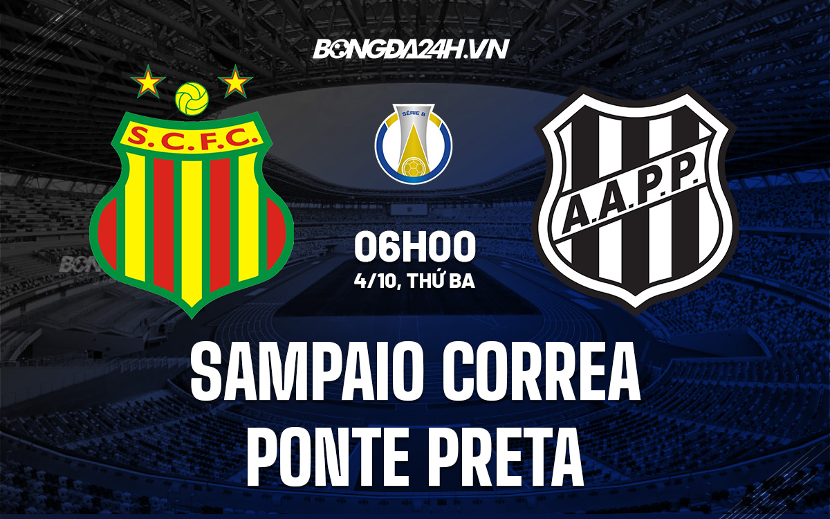 Sampaio Correa vs Ponte Preta