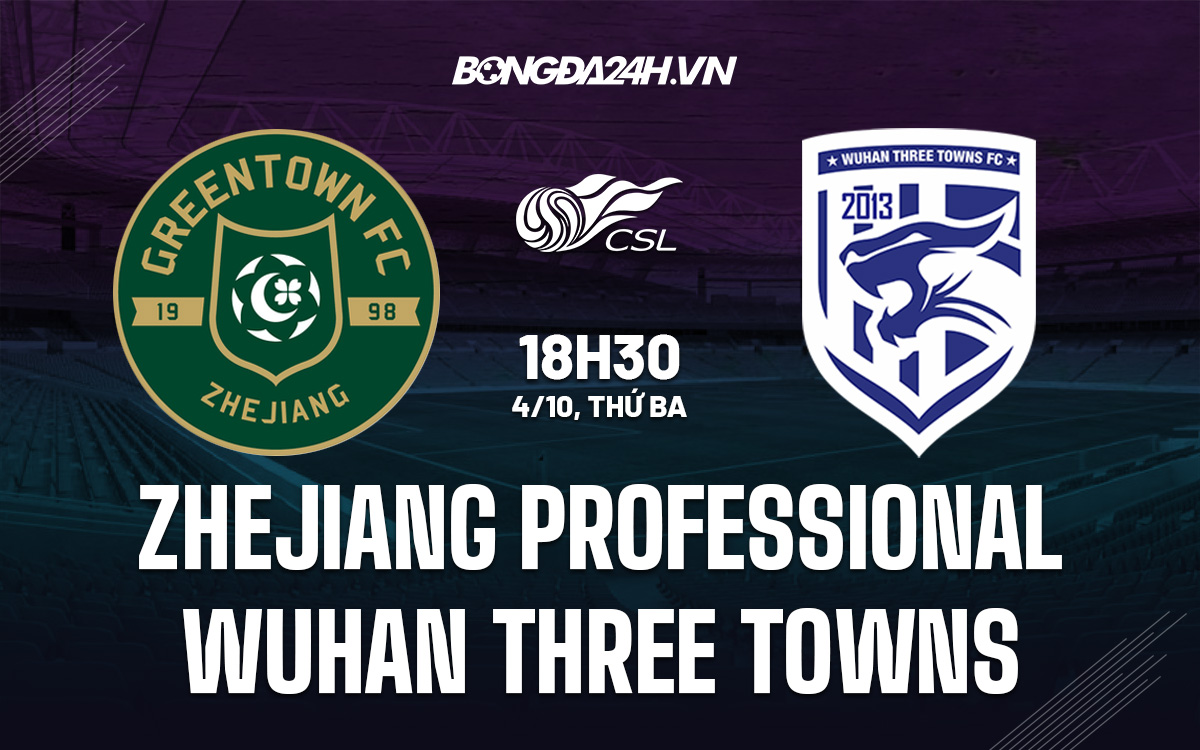 Zhejiang Professional vs Wuhan Three Towns Zhejiang Professional vs Wuhan Three Towns