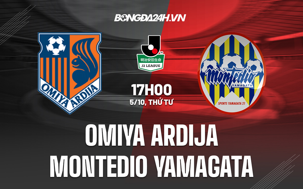 Omiya Ardija vs Montedio Yamagata Omiya Ardija vs Montedio Yamagata