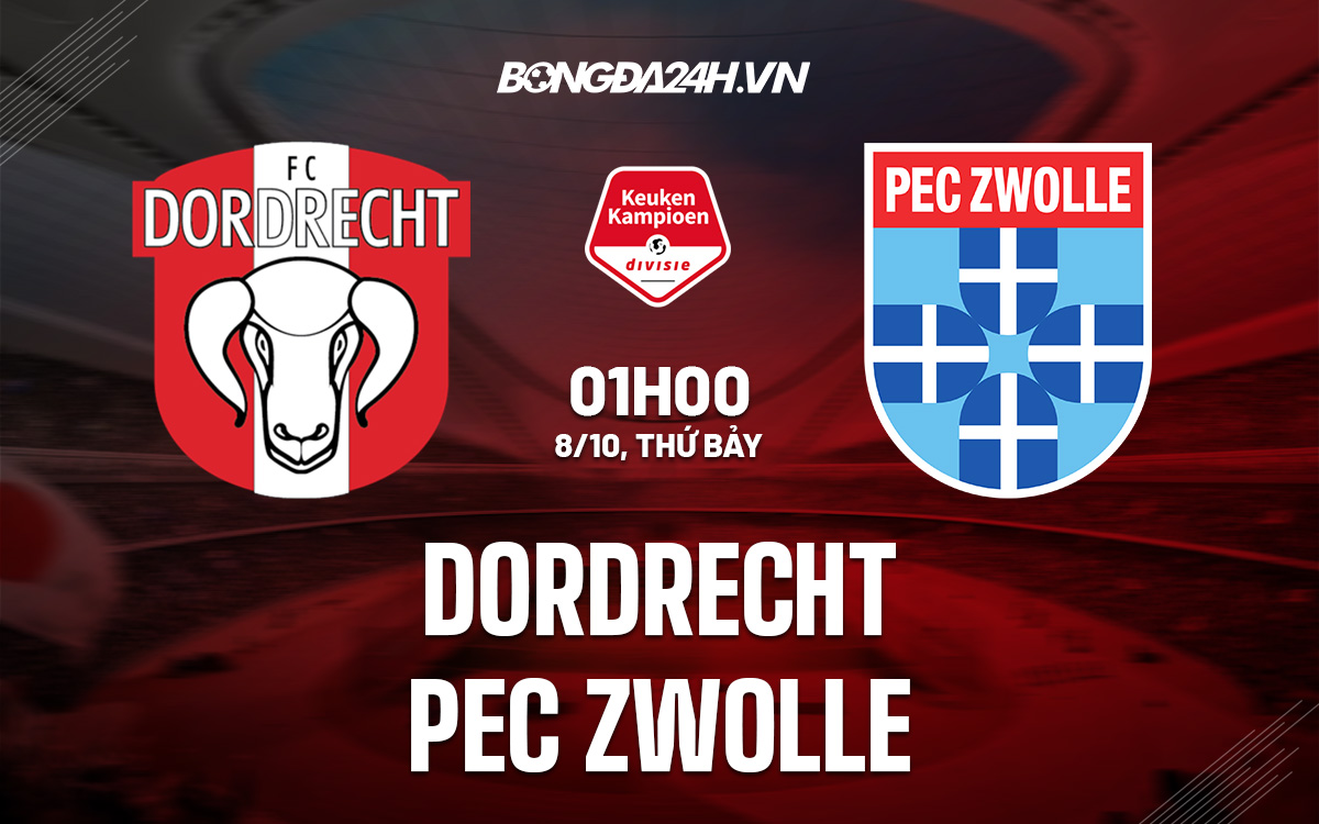 Dordrecht vs PEC Zwolle