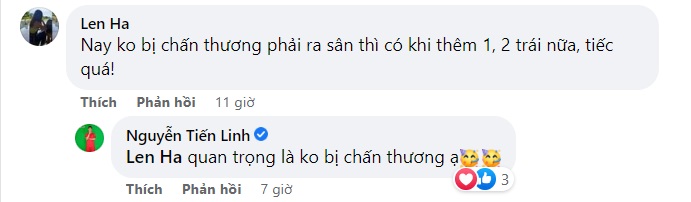 Tiến Linh báo tin vui sau chấn thương ở trận gặp SHB Đà Nẵng 1 Tiến Linh báo tin vui sau chấn thương ở trận gặp SHB Đà Nẵng 1