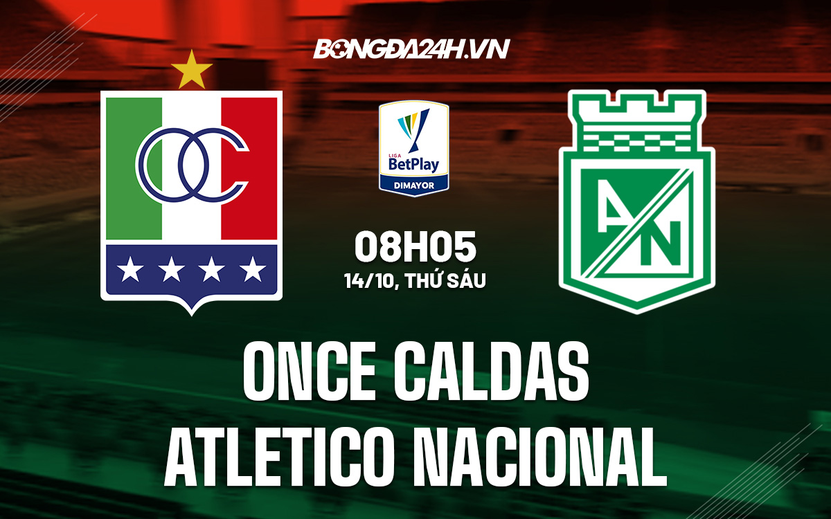 Once Caldas vs Atletico Nacional