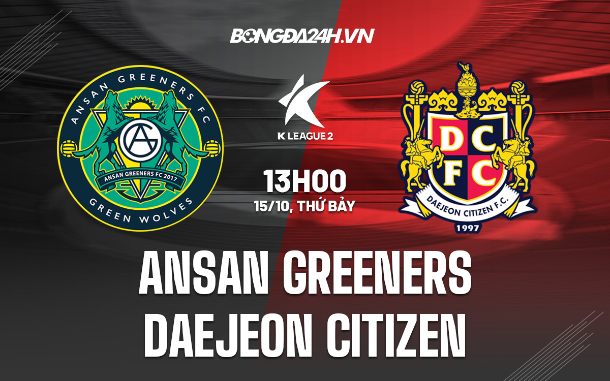 Ansan Greeners vs Daejeon Citizen