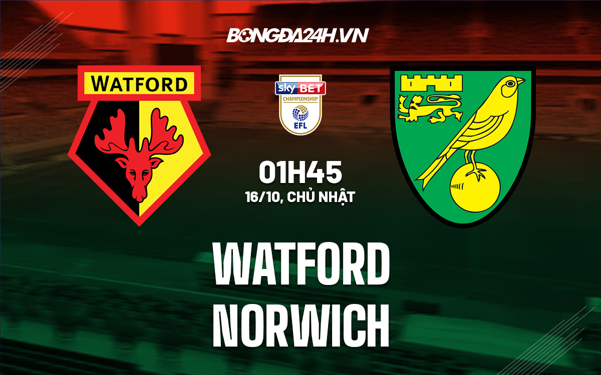 Watford vs Norwich