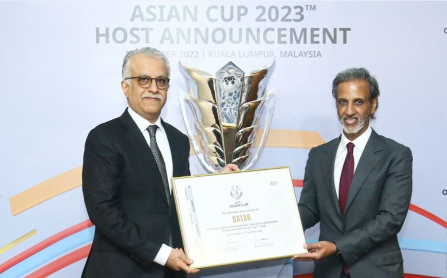 Qatar giành quyền đăng cai VCK châu Á 2023 Qatar gianh quyen dang cai VCK chau a 2023