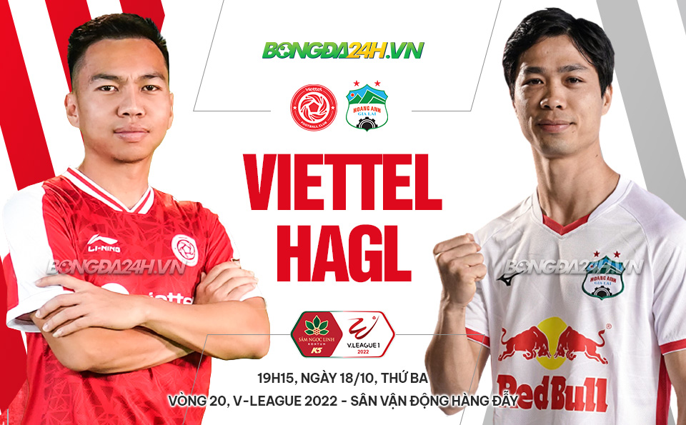 truc tiep bong da viettel vs hagl vleague-2022-hom-nay